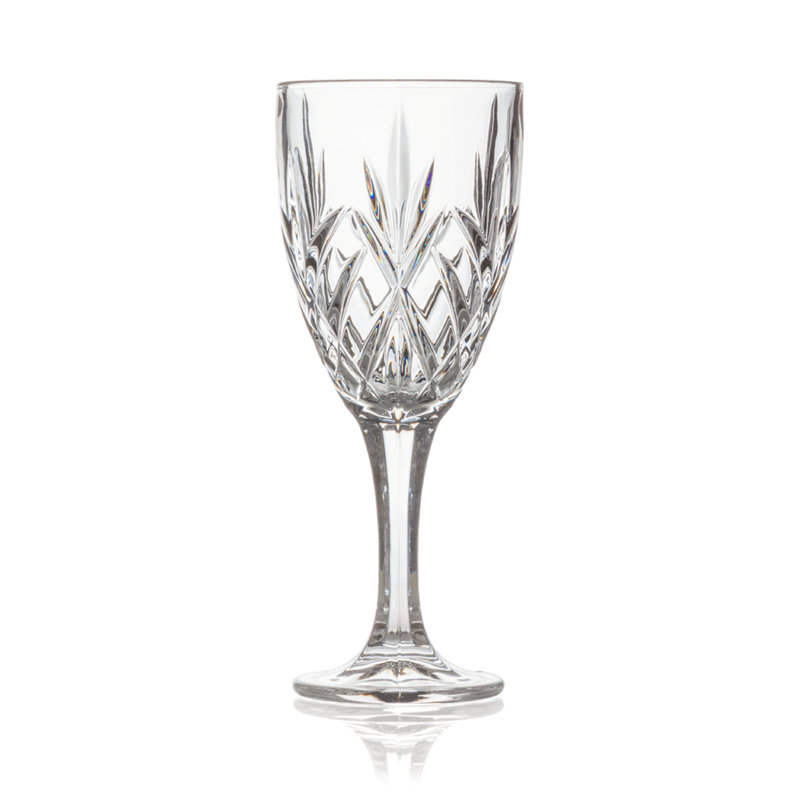 Ashford Clear Lead-Free Crystal Wine Glass Set of 4