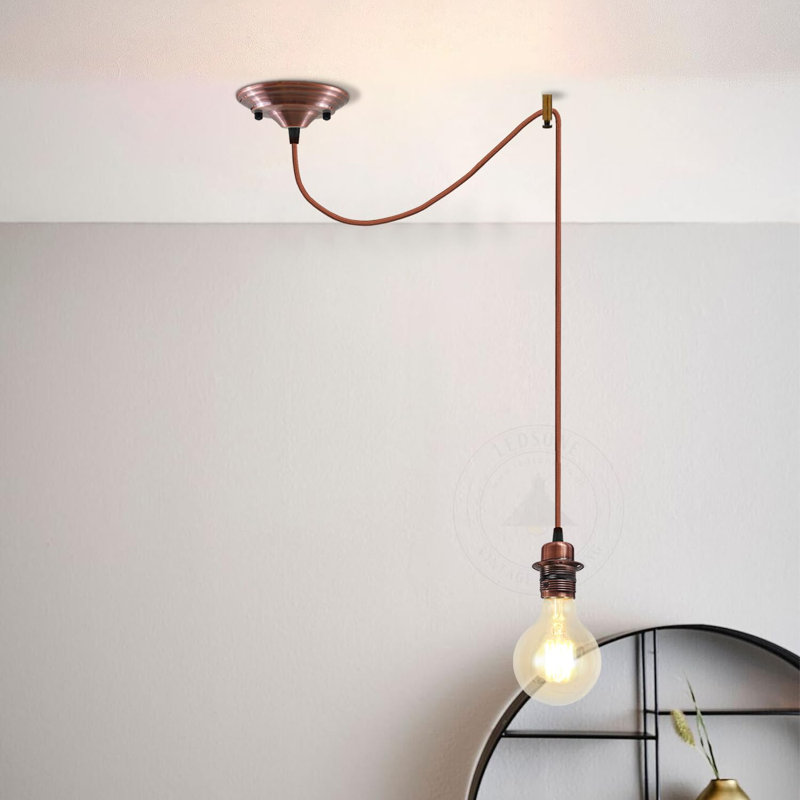 Ancil 1 - Light Pendant, Yes, Brown