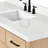 Tidworth Solid Wood Single Bathroom Vanity with 1.5'' White Quartz Top-150749579-159445744