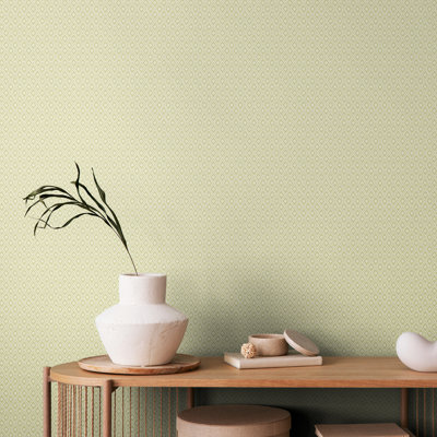 Ditsy Diamond - Blush 10m Wallpaper