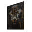 «Caydae Ebony Panther Drips» sur impression sur bois-1307851910