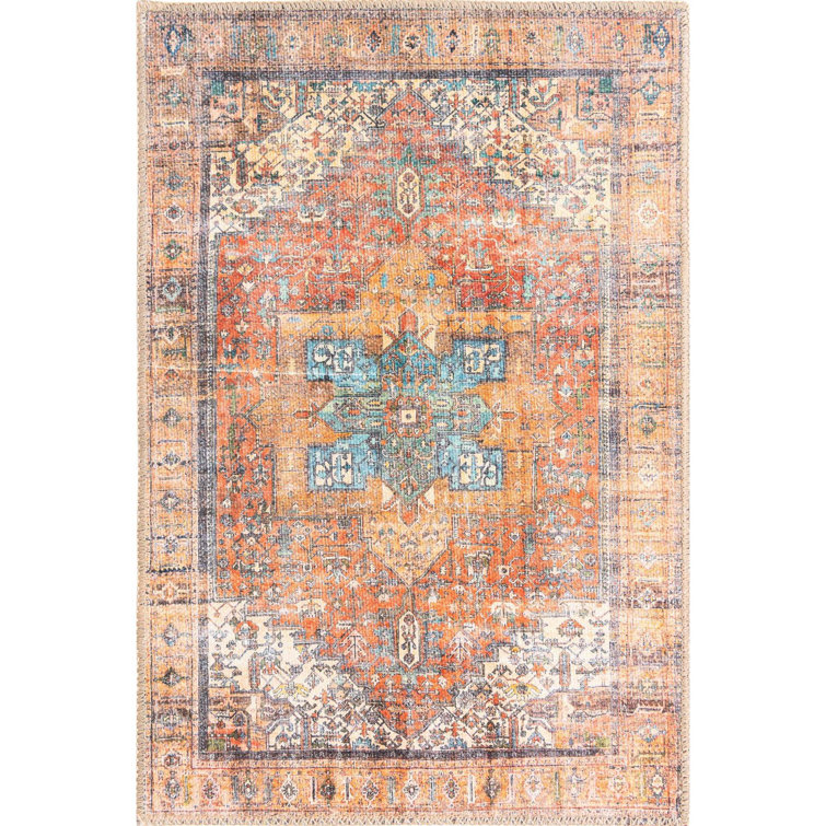 Chenille Geometric Indoor Rug
