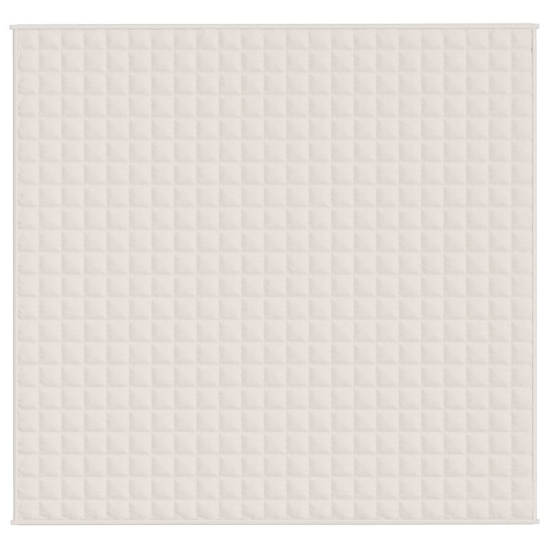 Scouley Weighted Blanket, W220 x L230cm, Cream