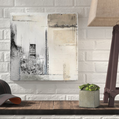« winter crépuscule i », reproduction de peinture à l’acrylique sur toile