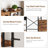 Paylan Computer Desk with Hutch, Gaming Desk with Storage Shelves and File Cabinet-929226062
