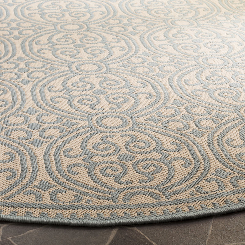 Tapis oriental intérieur / extérieur Burnell Performance, Tapis de couloir 2 pi 2 po x 8 pi