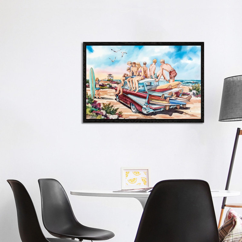 Room For One More by Bill Drysdale - Floater Frame Gallery-Wrapped Canvas Giclée on Canvas, Black Framed