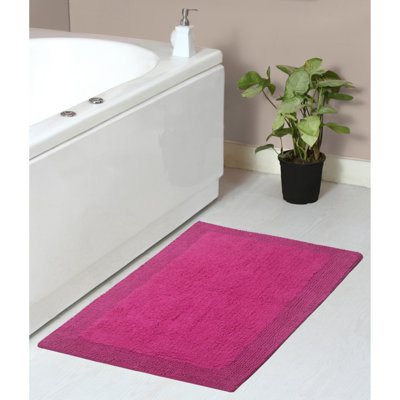 Tapis de bain réversible de couleur unie BRUSS
