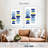 Avery Blue Yellow Modern I-108480795