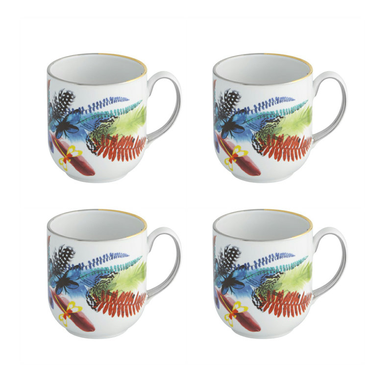 Ensemble de 4 tasses à café Caribe