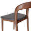 Chaises de salle à manger en bois massif de qualité supérieure - ensemble de deux chaises de cuisine de style Mid-Century moderne avec coussins confortables pour une expérience culinaire améliorée