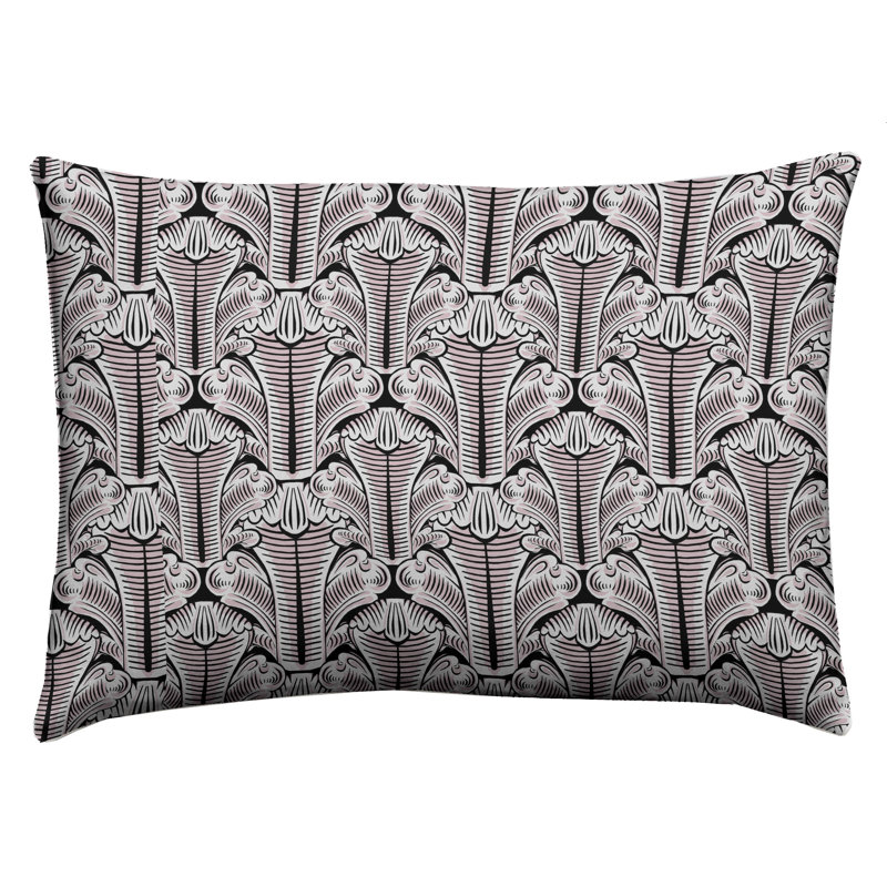 Aghaboy Abstract Rectangular Cushion