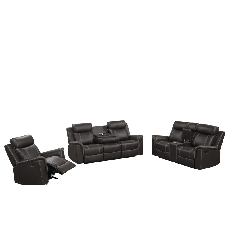 Ensemble inclinable 3 pièces Sofia Espresso