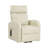 Ricardo Beige Synthetic Leather Power Motion Recliner W/Lift