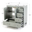 Meuble-lavabo 30 po avec lavabo en céramique-631755967