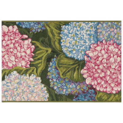 Shelton Hydrangeas Indoor/Outdoor Mat
