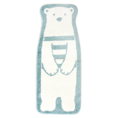 Tapis blanc / bleu Chitrigemath