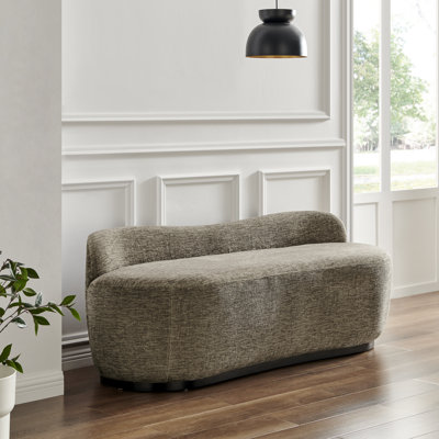 Cameil Polyester Upholstered Bench