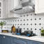 30" 900 CFM  Convertible Wall Mount Range Hood Stainless Steel Quiet 4 Speed Gesture Remote and Touch Panel Control with LED Lights-124637550-124637551