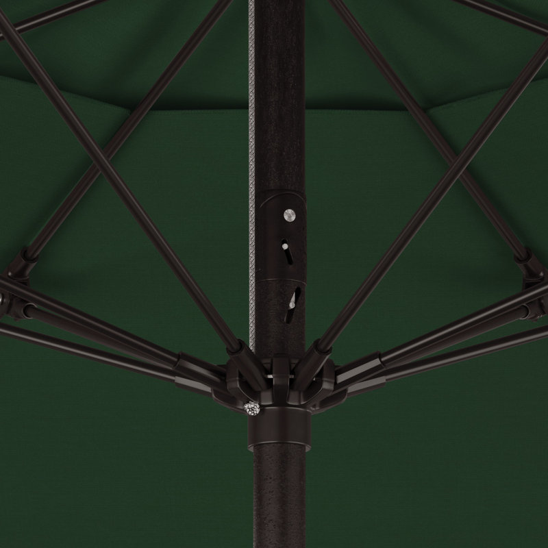 Parasol de marché 7 pi 5 po Bala, Toile Sunbrella® vert forêt