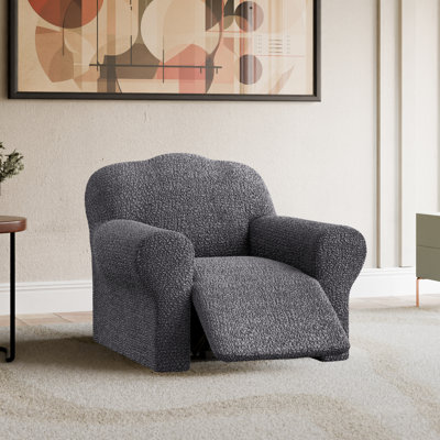 Stretchy Slipcover for Recliner Armchair - Italian Style & Premium Quality - CottonRich Collection