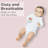 2-Pack Fitted Crib Sheets, 100% Soft Breathable Microfiber Baby Sheet, Fits Standard Size Crib Mattress Nursery Sheet Nursery Sheet-1694979399
