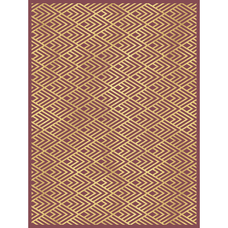 Blanken Non-Slip Chevron Doormat, Rectangle 100 x 133cm