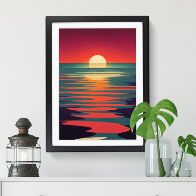 Sunset Scandinavian Vol.1 - Framed Print