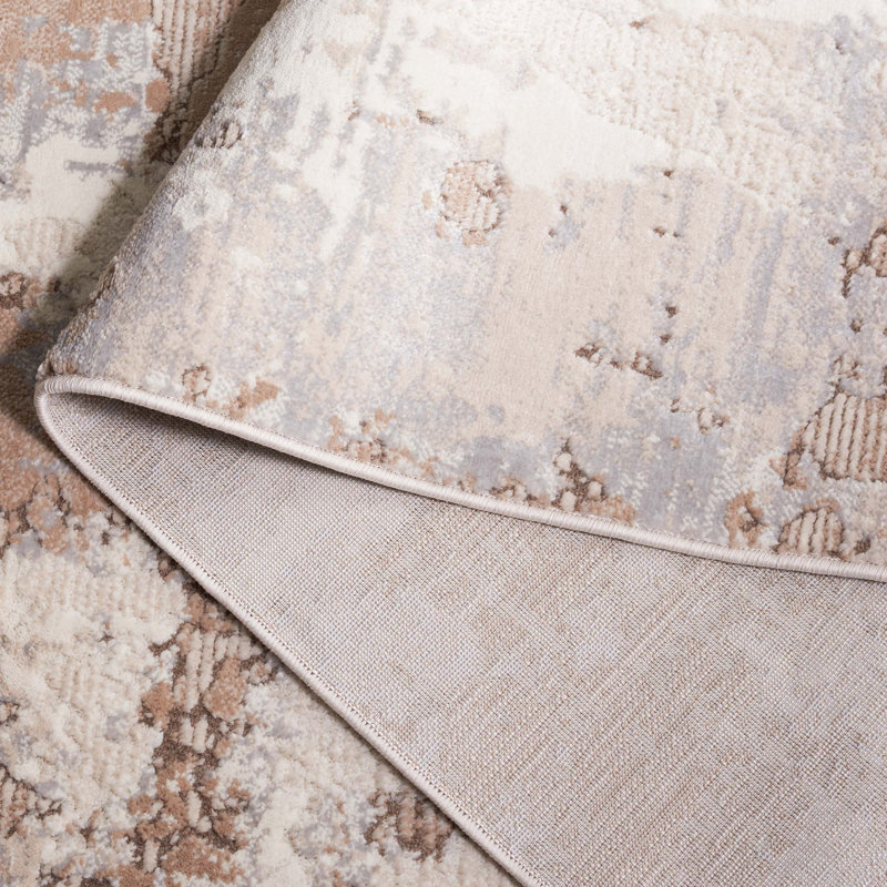 Whisper Performance Abstract Rug, Rectangle 5'3" x 7'6"