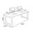 Brown Rectangular Solid Wood Writing Desk-742825385