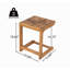 Table d'appoint en bois d'acacia