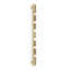 Alex One Brass Electric Towel Rail-62829835