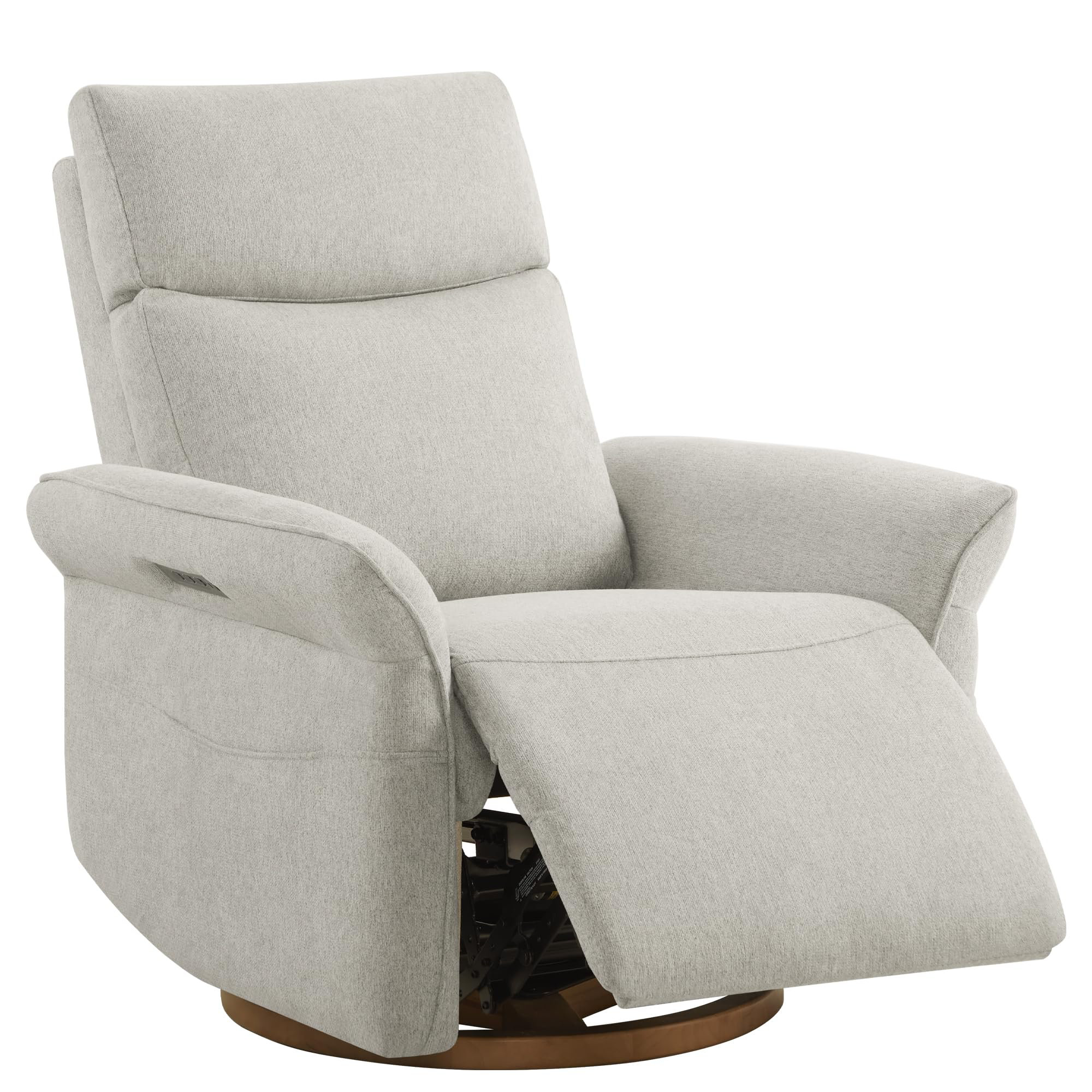 Wildon Home® Electric Triple-Motor Swivel Glider Nursery Rocking Chair ...