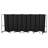 Otis Sound Dampening Premium Quality Mobile Room Divider, Black Frame-122529763-121889600