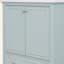 Ensemble de meuble-lavabo 30 po avec lavabo, armoire de salle de bain multifonctionnelle avec portes et tiroir, structure solide et panneau de fibres à densité moyenne-1100853977
