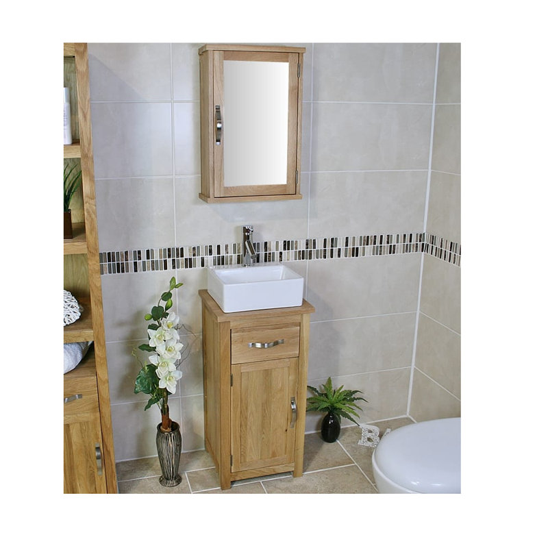 Council 400mm Single Bathroom Vanity with Vessel Ceramic Basin