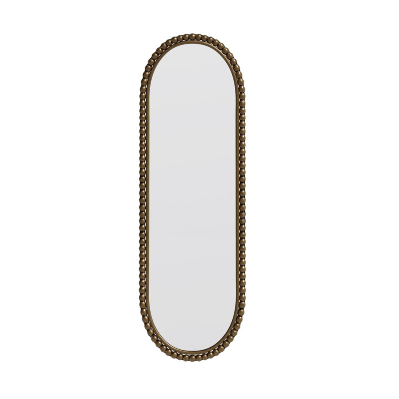 Miroir rétro Iron Art, Doré