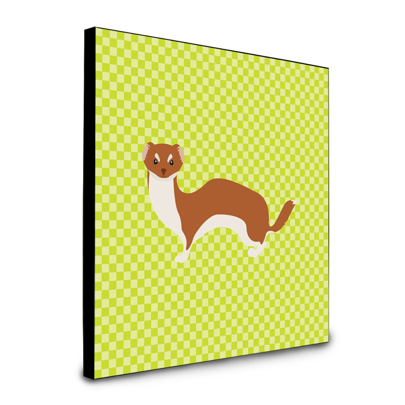 Noho Animals Artwork Wall Panel, Green
