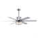 52'' Modern Ceiling Fans with Remote,Wood Ceiling Fan with Lights,LED Ceiling Fan Light with 6 Blade,3 Speed AC Motor Indoor Ceiling Fan