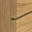 Classeur latéral brun avec style rustique, fabrication, glissières de tiroir pleine extension, fonctionnalité et installation rapide pour les petits espaces de bureau