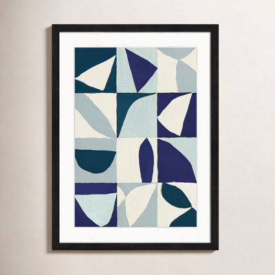 Hestia "Yellow Mayan I Blue Version" Print