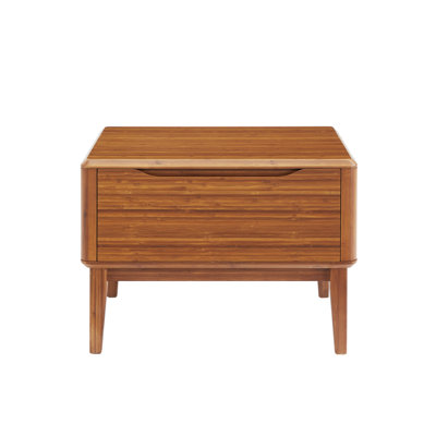 Rancourt 1 - Drawer Solid Wood Nightstand