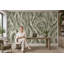 Green Wood Grain Wallpaper Rustic Modern Wall Mural-1467252282-1467252285