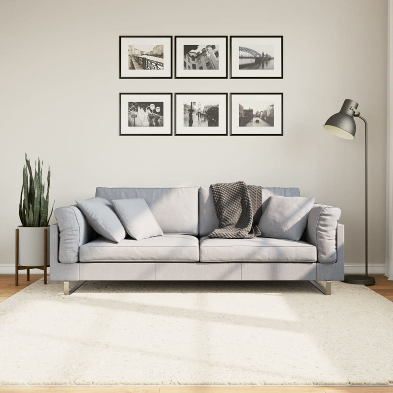 Nadhir Solid Colour Area Rug, Square 200cm