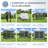 Pop Up Gazebo Screen Tent Screen House for Camping, 10x10 Screen Room with Mosquito Netting-104897142