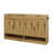 59.1" Sideboard Buffet With 3 Drawers & 4 Doors, White Storage Cabinet With Adjustable Shelf & Open Compartments-402509469