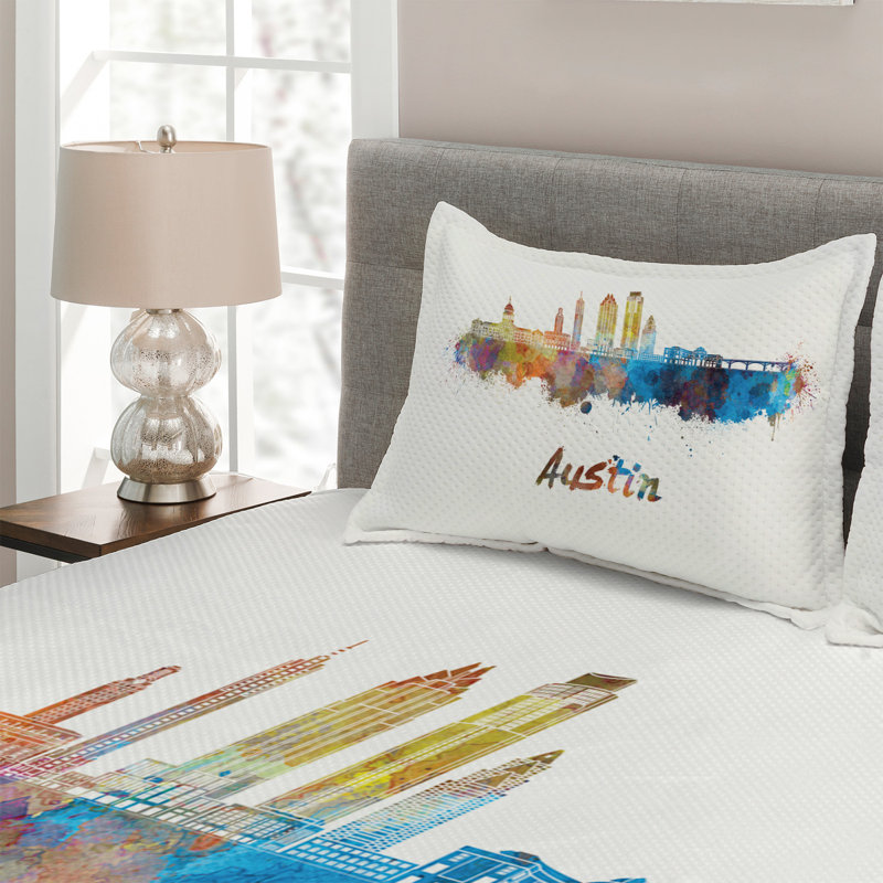 Modern & Contemporary Polyester Coverlet