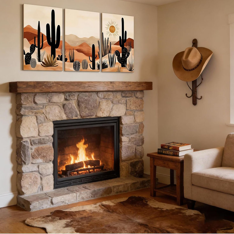 3 Piece Wrapped Canvas Wall Art