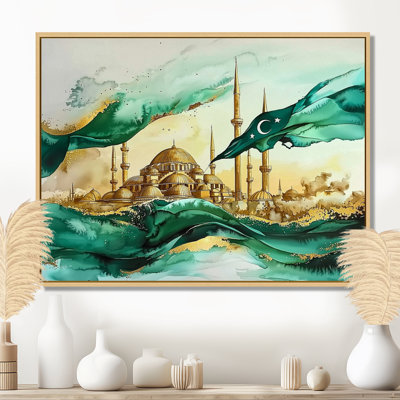 Impressions sur toile Emerald Golden Hagia Majesty Turquie I - Turquie