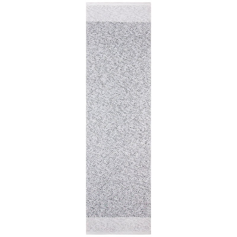 Hammd Chevron Flatweave Performance Chevron Rug, Runner 2'3" x 8'